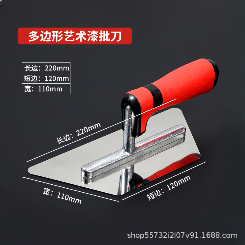 Fabricante de origen de la espátula de pintura artística al por mayor de pintura malaya, pintura de yeso, cuchillo por lotes, espátula de barro de diatomeas
