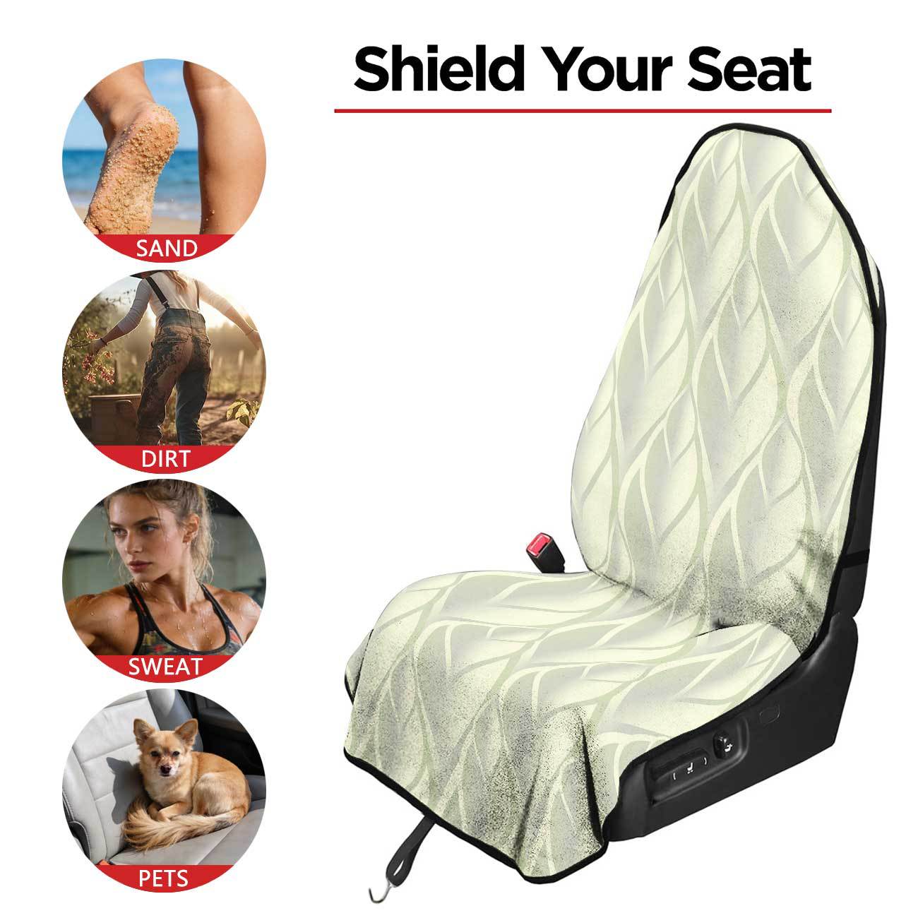 Car seat towel cover for front seats, suitable for gym and exercise, universal for all seasons, car use 171