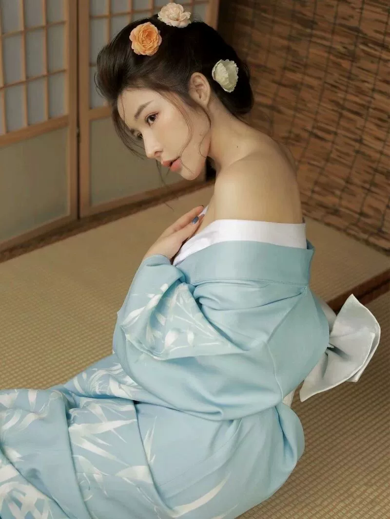 Japanese multicoloured bathrobe, dress