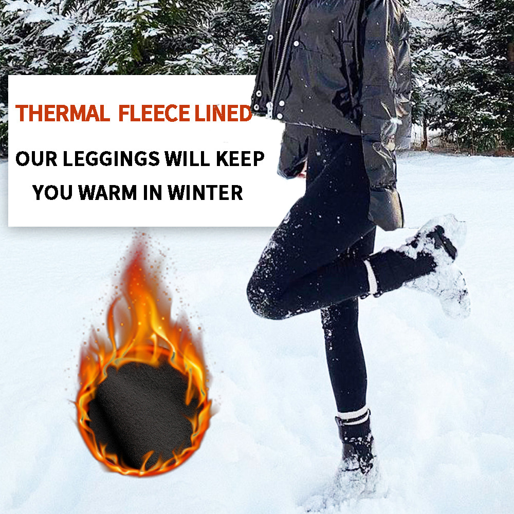 Leggings de terciopelo de otoño e invierno con bolsillos para mujer, control de barriga de cintura alta, pantalones cálidos de yoga de terciopelo para entrenamiento de invierno_voghion.com
