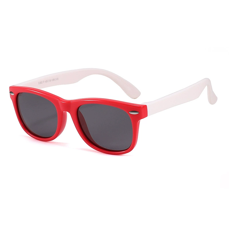 Silicone Children's Sunglasses, UV Protection, TAC Polarized Lenses, Assorted Colors (Ages 2+)