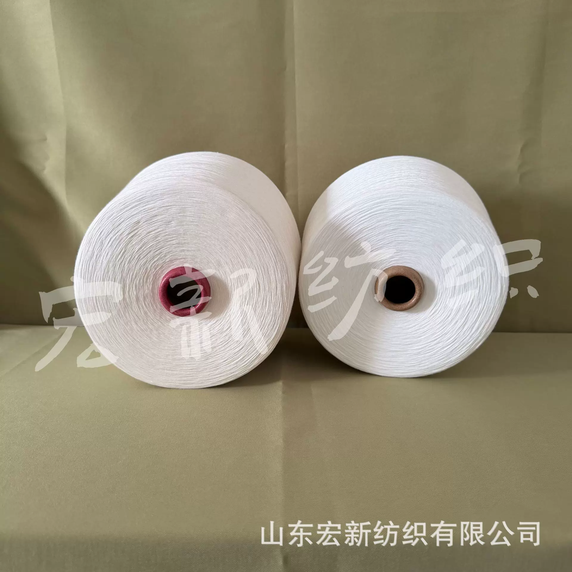 支持定纺 涤粘色纺纱 亚麻粘胶纱 有机棉粘纱 配比全 涤粘包芯纱