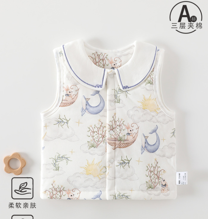 Whale Sky 60g Thin Cotton Vest