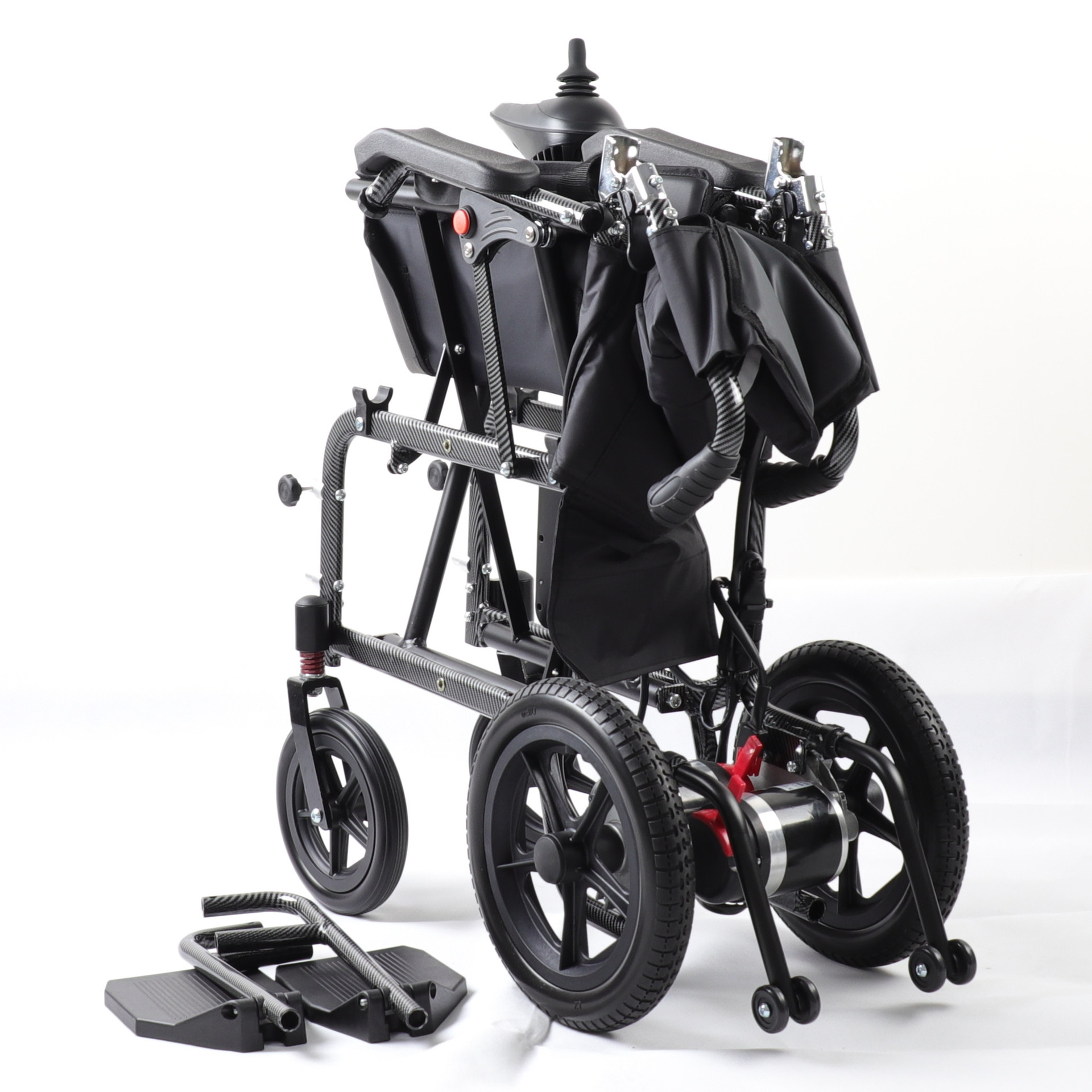 Factory direct sale can be on the plane electric wheelchair for the elderly scooter ultra light folding elderly disabled