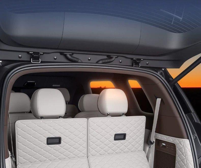 Suitable for 26 models of Denza N8L, full-coverage trunk mat, Denza N8L lower trunk mat, car interior accessories
