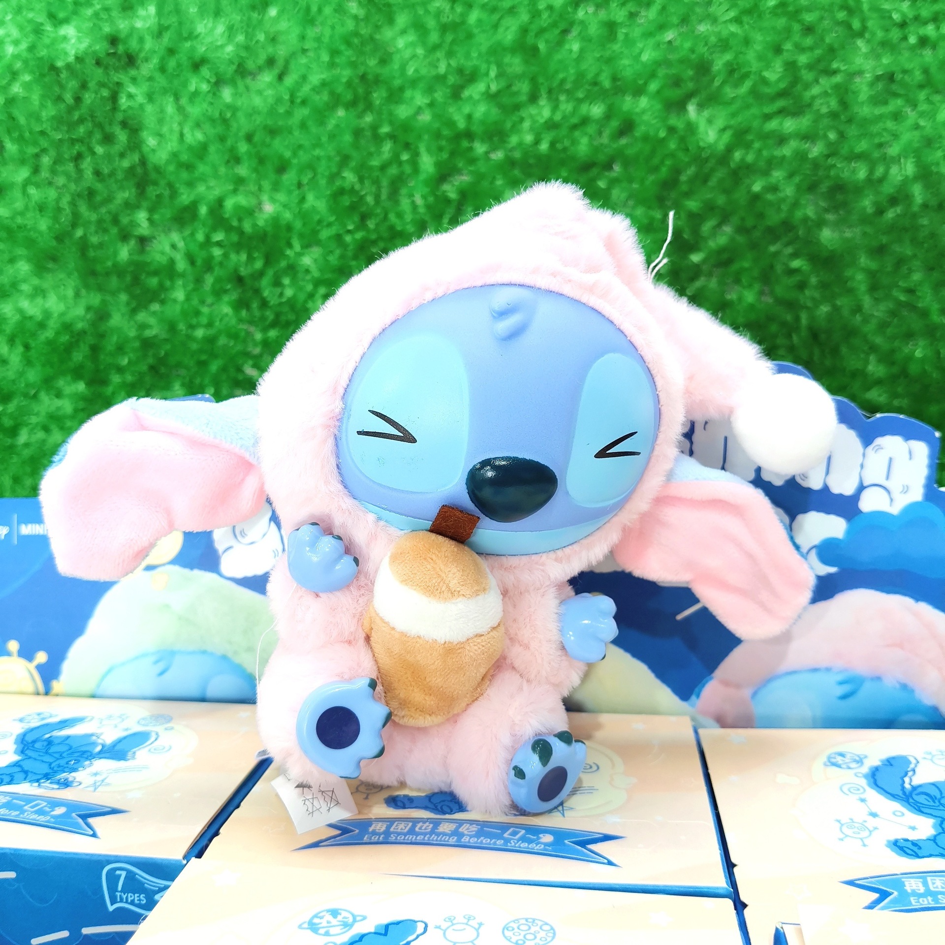 Stitch Doll Caja ciega Muñeca Stitch Colgante periférico Muñeca de felpa Caja ciega Muñeca de mano Llavero Péndulo