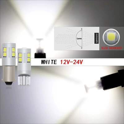 indicator light T10 BA9S 9SMD: License plate lamp