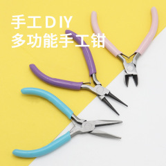 新型多機能ジュエリーペンチdiy手作り工具ナイロンペンチ巻針ペンチ