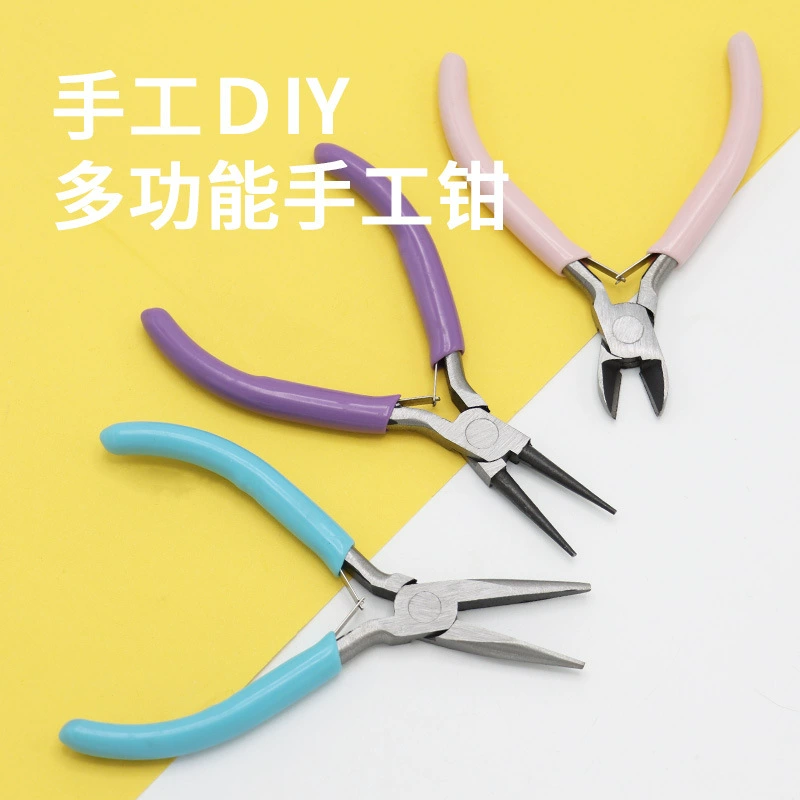 Новые многофункциональные плоскогубцы для ювелирных изделий DIY ручные инструменты нейлоновые плоскогубцы роликовые иглы плоскогубцы с острым носом