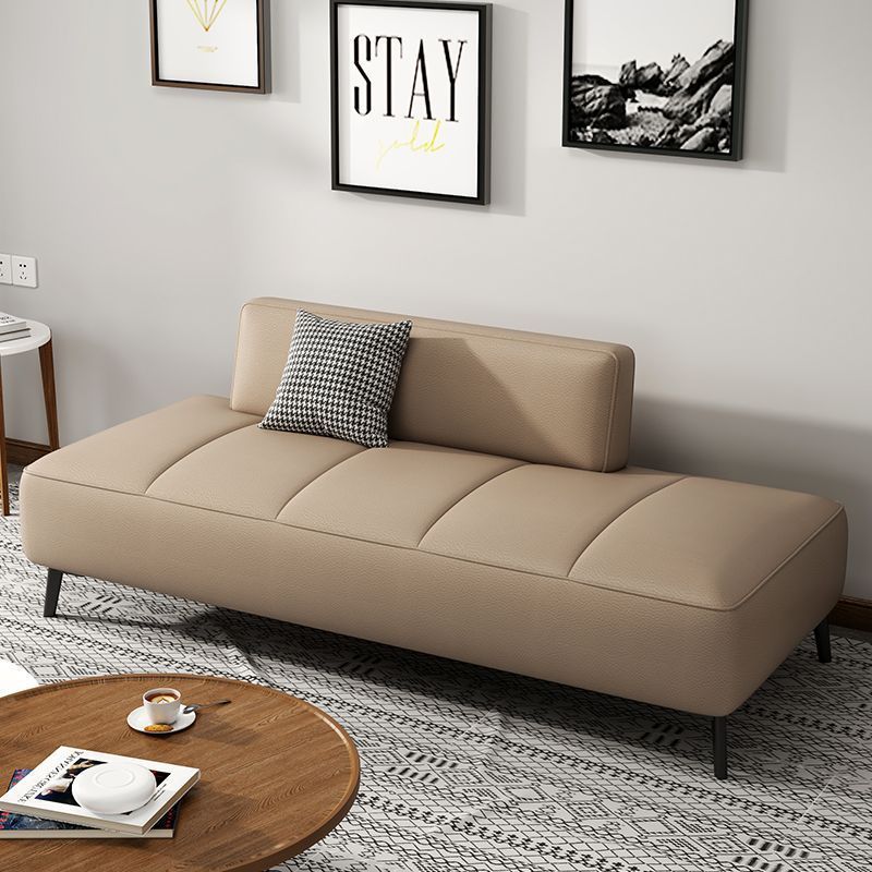 Small Apartment Sofa Modern Simple Technology Cloth Rental Apartment Reclining Sofa Bed B&B Nordic Sofa Bed