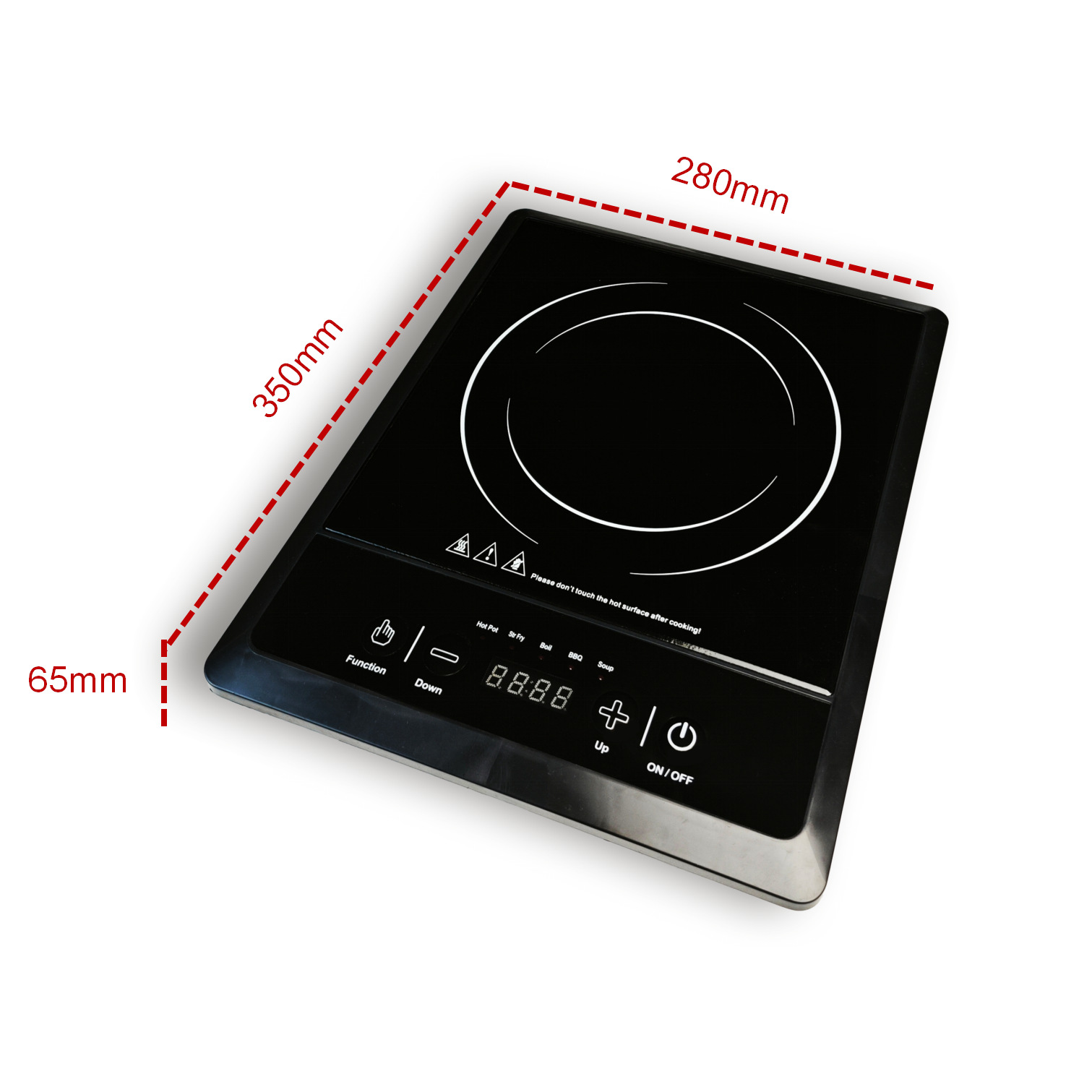 Estufas electromagnéticas domésticas comerciales multifuncionales cocina frita cocina frita alta potencia exportación de comercio exterior 110V