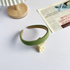 Sponge headband, retro cloth, cute hair accessory, simple and elegant design