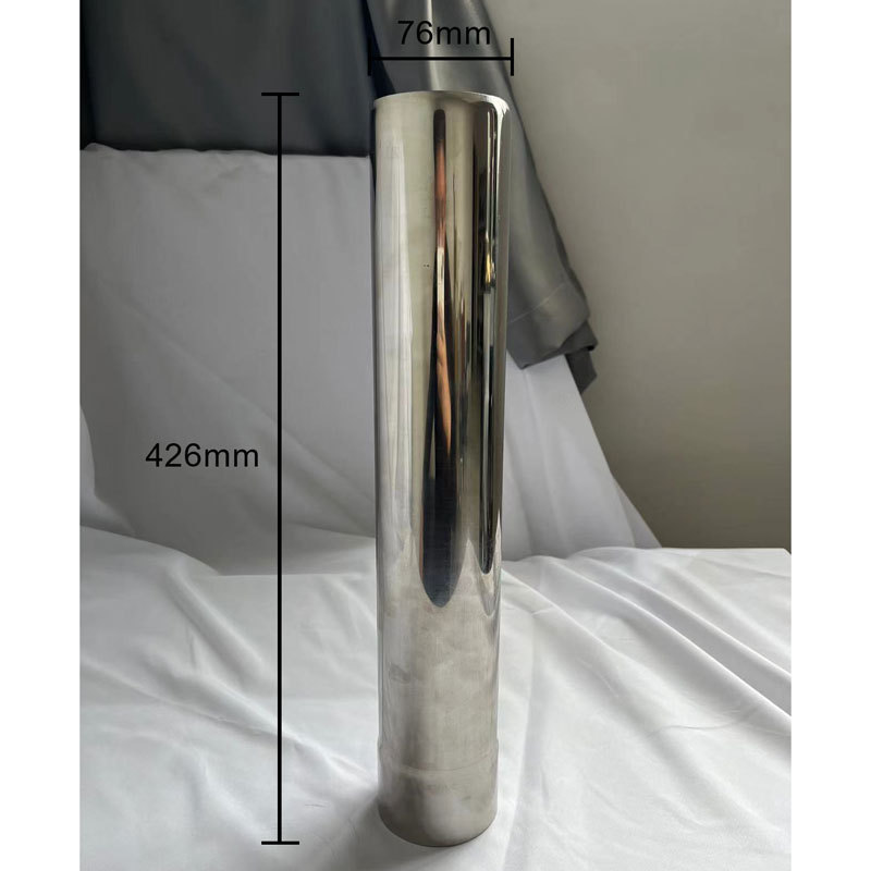 Accesorios de acero inoxidable anti-Marte chimenea aislamiento térmico red de fábrica directa de humo tubería tienda de campaña de bloqueo de humo de camping de alta temperatura vidrio resistente