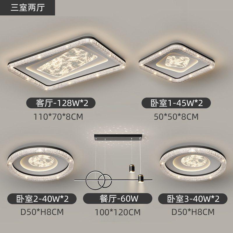 Luz de la sala de estar lujosa lujosa alta sensacional minimalista lámpara principal de la sala de estar 2025 nueva lámpara de techo de la sala de estar lámparas de casa