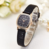 Fashionable belt, watch, brand quartz dial, Korean style, small dial