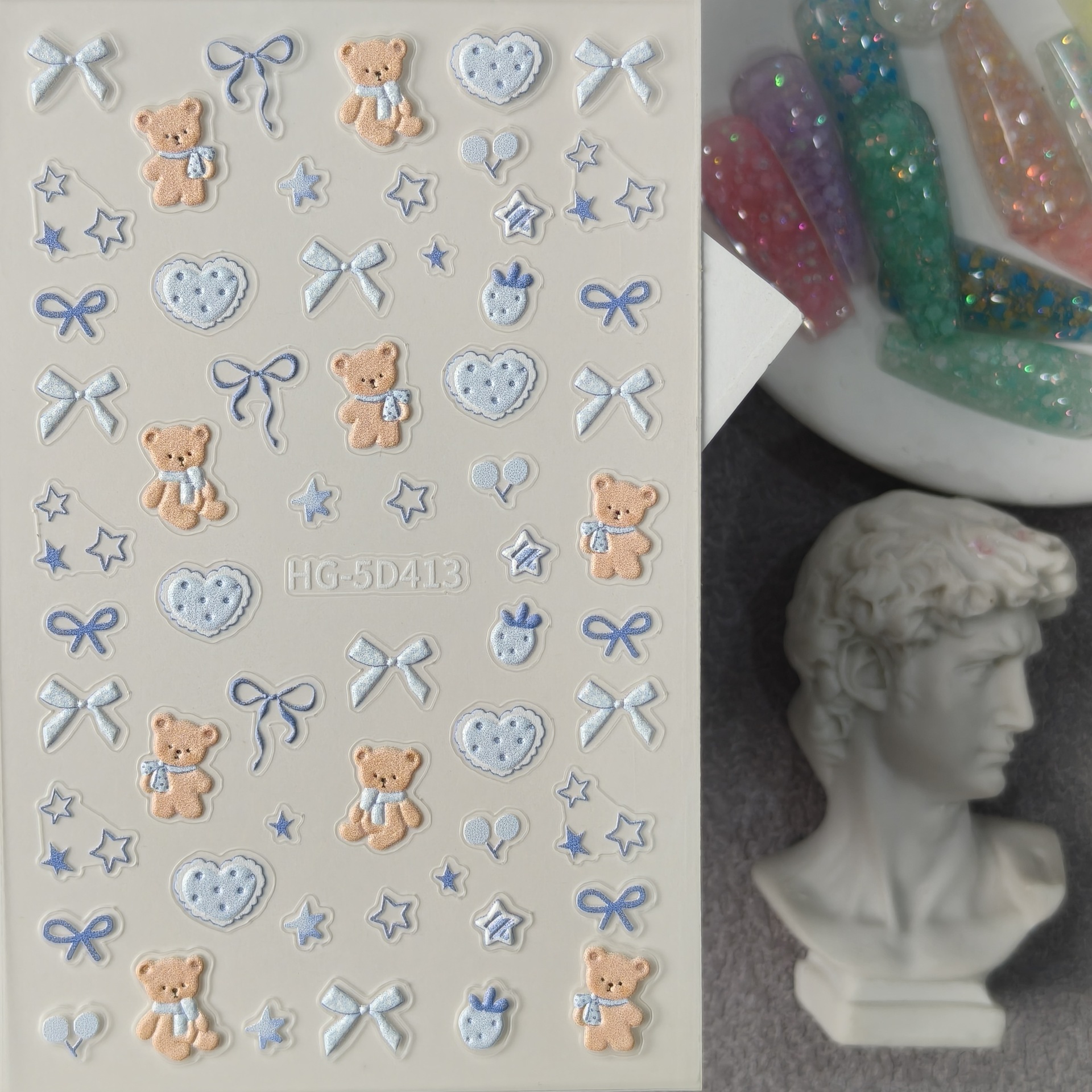 Cartoon nail stickers