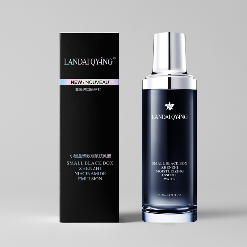 Lauder Qingying Small Black Bottle Niacinamide Essence Emulsion Cosmetics Hydrating and Moisturizing Oil Control Gel Gel Skin Care Products