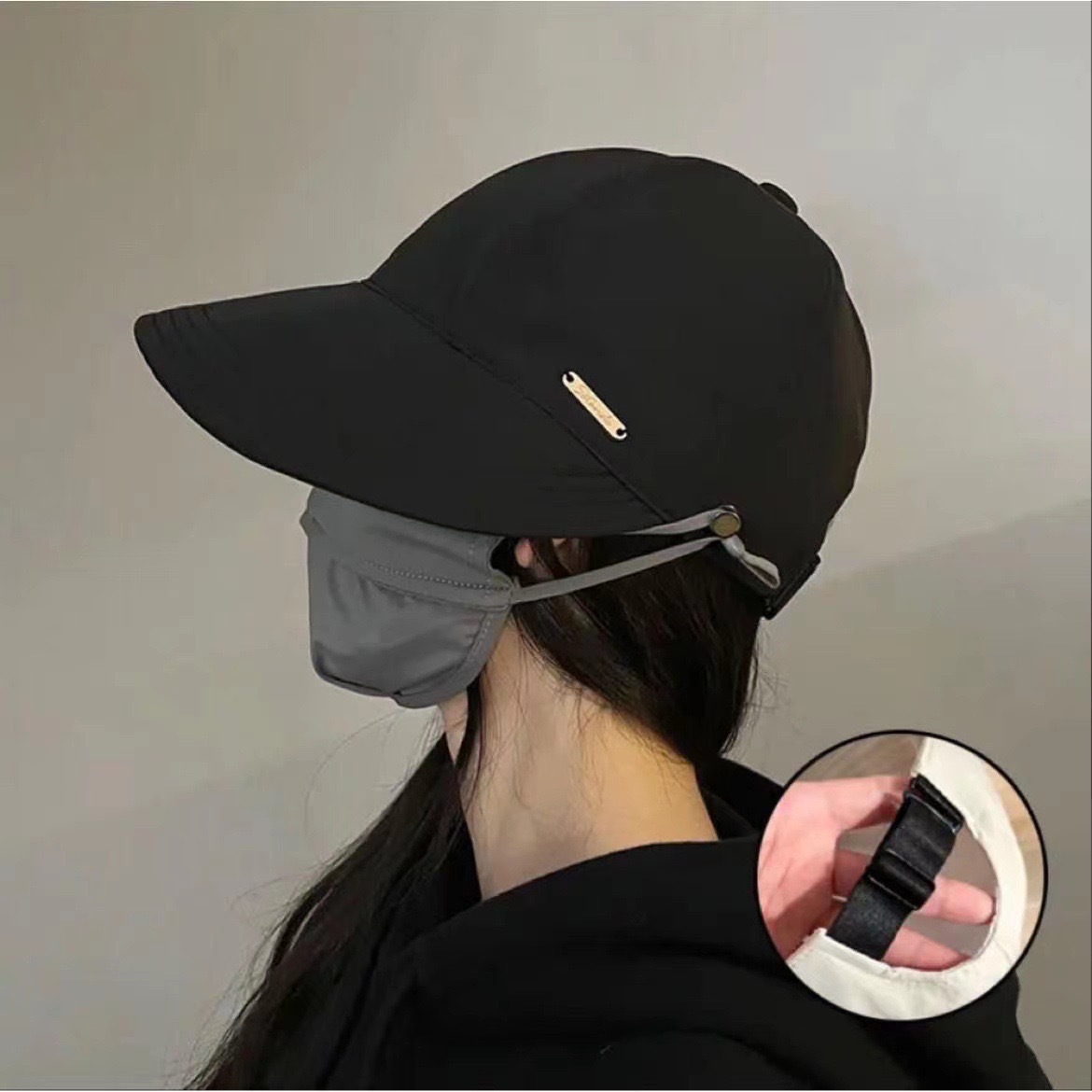 Versión mejorada del nuevo sombrero de visera de secado rápido para mujer, sombrero para el sol de protección solar fino de todo fósforo para mujer, sombrero de pescador de moda al aire libre para hombre