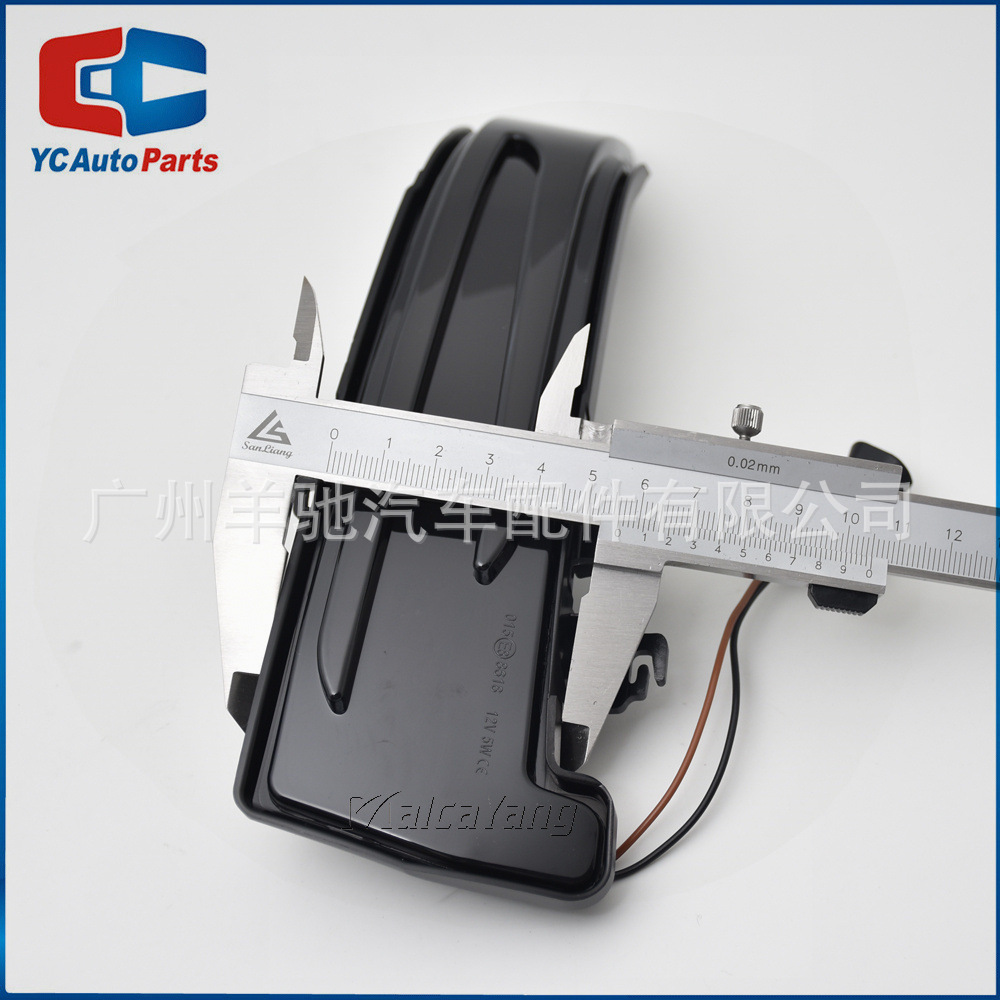 Aplicable a Mercedes-Benz W221 W212 W204 W176 W246 X156 espejo retrovisor LED corriente luz de dirección