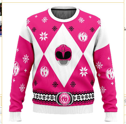 Linda asta asta Santa Claus estampado 3D hombre casual todo fósforo hombro recto manga larga suéter suelto cuello redondo suéter