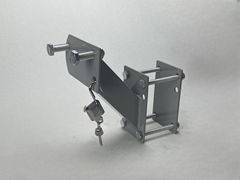 自動車スペアタイヤトレーラのスペアタイヤトレーラの部品はロックWHEEL-キャリア-LOCKスプレー付きです。