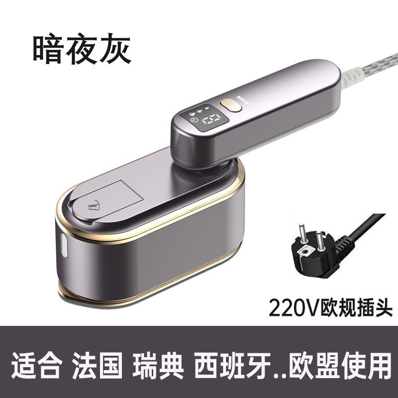 现货电熨斗大功率跨境便携式数显家用熨斗手持迷你小型蒸汽电熨斗|undefined