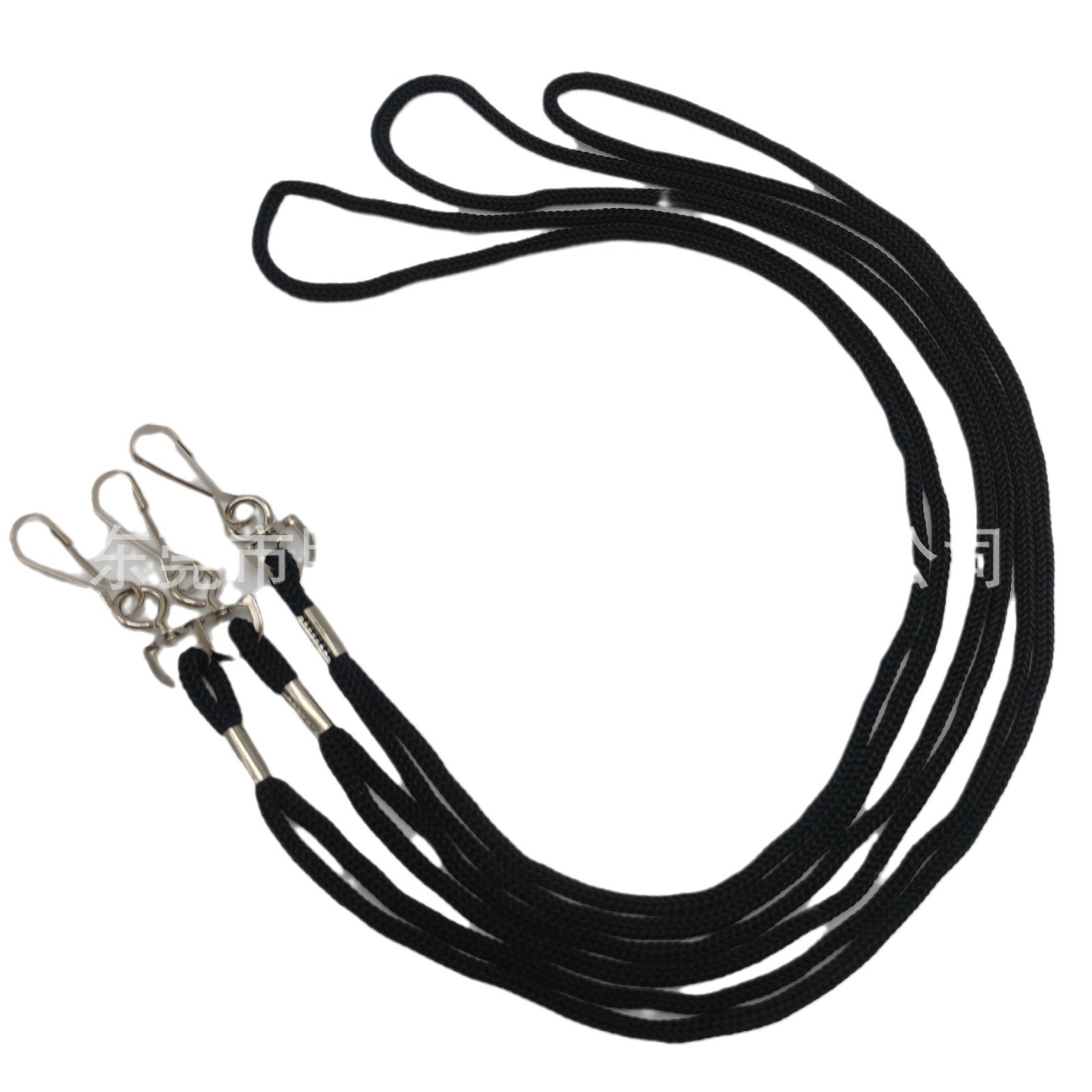 Amazon Hot Sale Black Badge Lanyard Office Lanyard ID Card Lanyard Employee Lanyard Key Lanyard