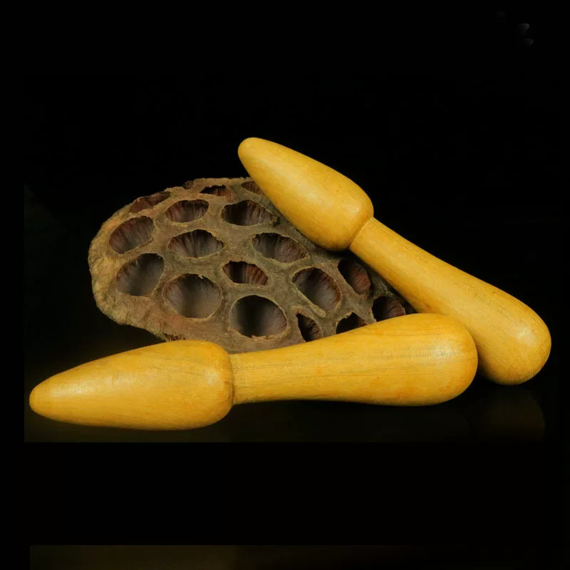 Wholesale Vietnamese fragrant wood massage device wooden gourd -type point stick