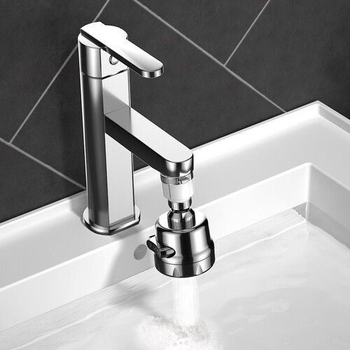 Wholesale faucet aerator universal spout rotatable water outlet extender anti-splash head kitchen shower filter