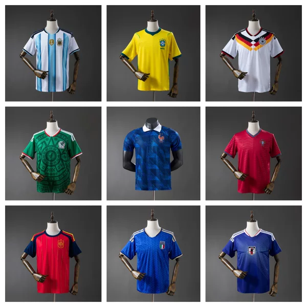 2627 Thai Version a World Cup Soccer Jersey for England, Argentina, Spain (Usa, Canada, Mexico) Soccer Jersey