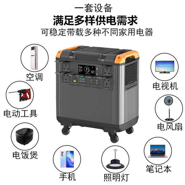 Power supply solar-powered