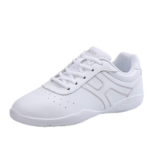Fitness dance shoes, competitive aerobics shoes, cheerleading training shoes, white competition shoes for men and women, dropshipping wholesale