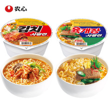 农心韩国进口牛肉小碗面86g速食辛拉面韩式方便面辣白菜汤泡面