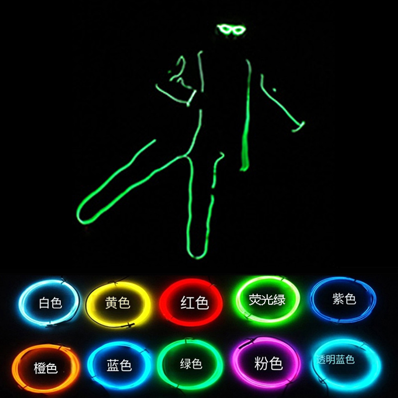 Escenario led ropa luminosa simple espectáculo de talentos ropa de actuación fluorescente bar luminoso espectáculo de discoteca accesorios de actuación