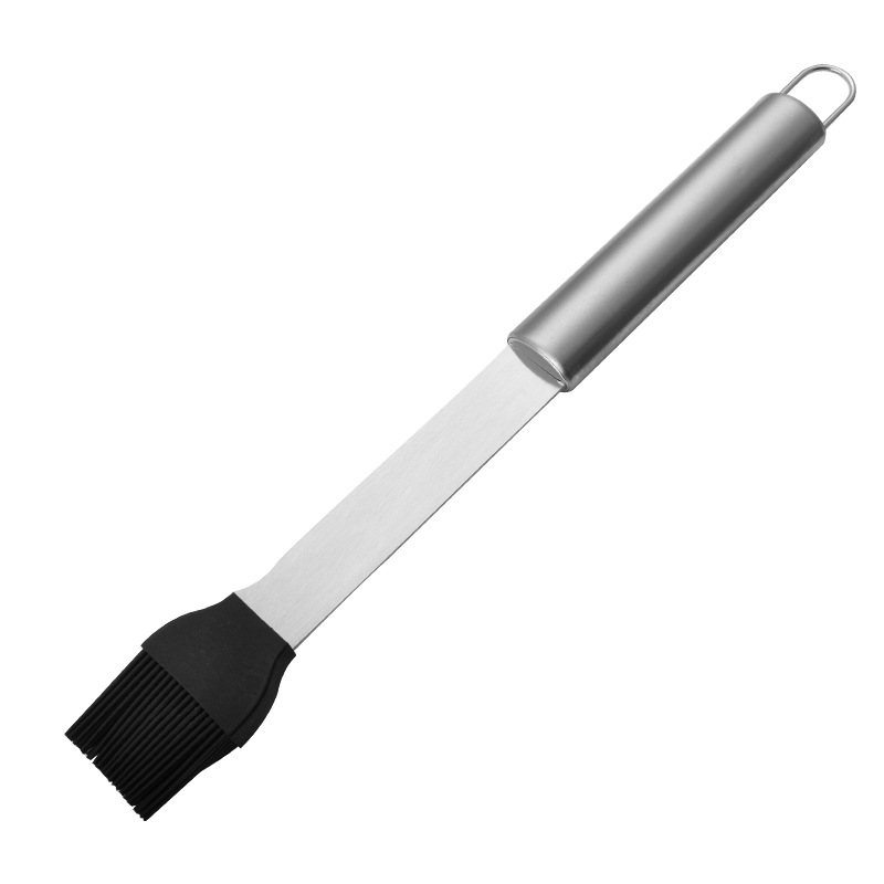 Juego de utensilios para hornear de acero inoxidable, herramienta de combinación de barbacoa, juego de barbacoa BBQ esencial para exteriores, juego de utensilios para hornear