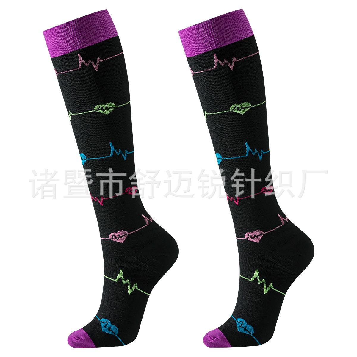 Sport compression stocking factory calcetines de presión al por mayor calcetines de compresión