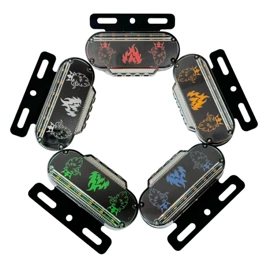 示宽灯;尾灯;转向灯、角灯