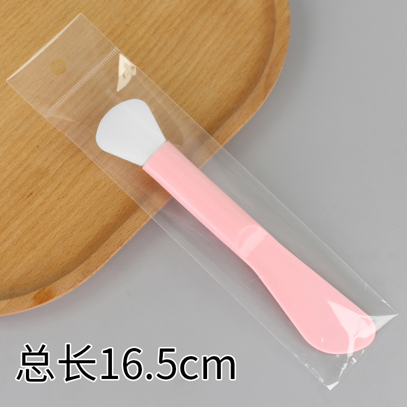 Large double-ended long brush, fan-shaped rose powder
