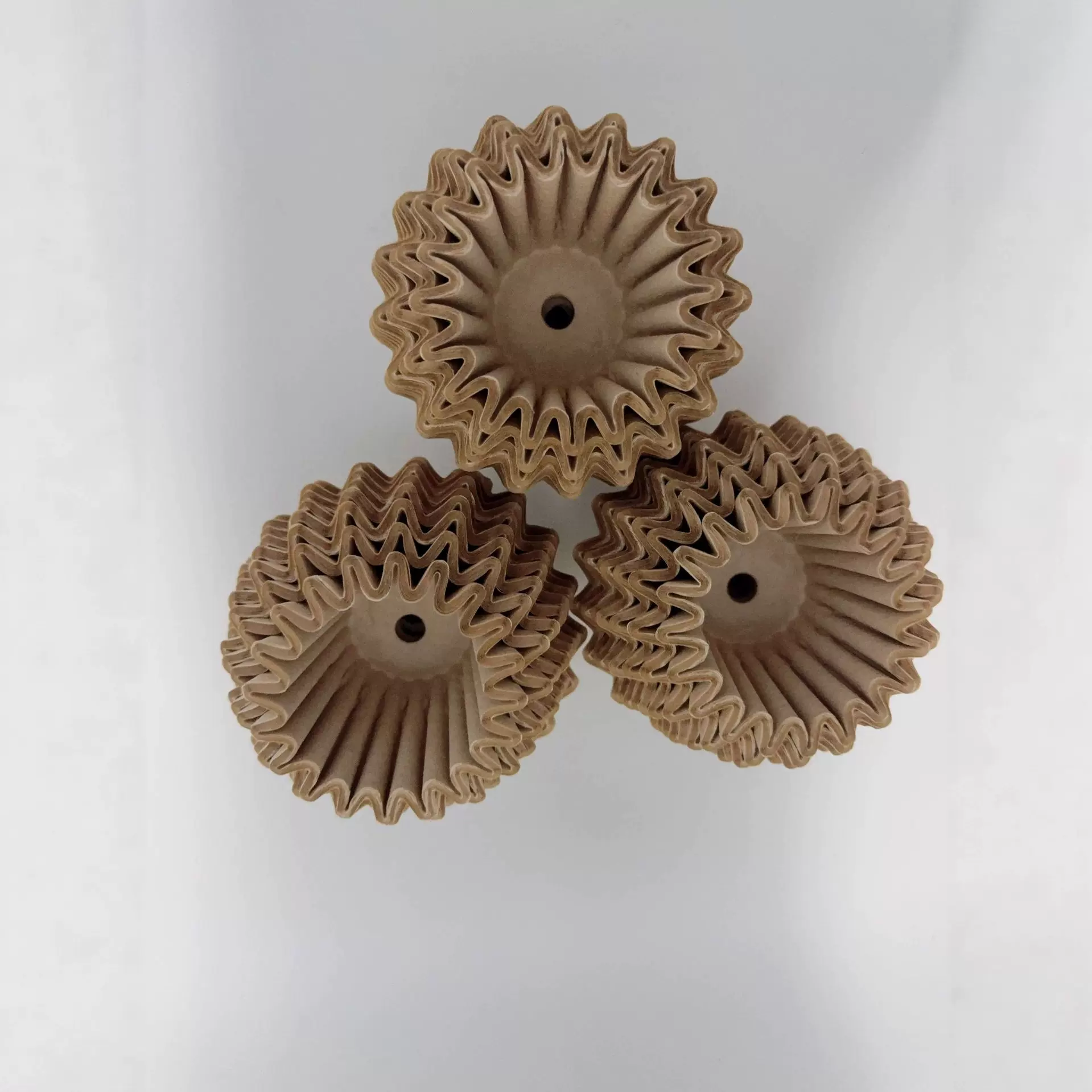 加厚w155 250手冲咖啡滤纸原木浆滴滤蛋糕碗形滤纸滤杯过滤纸