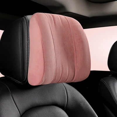 Menghuang decoration car headrest neck: Headrest - single-headrest-romantic-pink