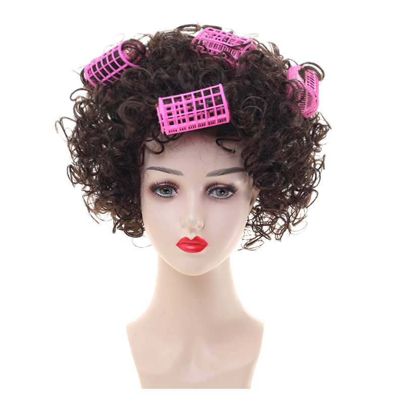 Amazon escuela 100 días gris abuelo peluca abuela peluca carta dama estilo vieja dama peluca