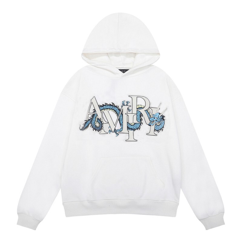 国境を越えた卸売りamiri豹紋グラデーション文字ロゴ天使パーカーカップル服コート長ズボン|undefined