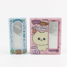 学生可爱时尚可印制logo款卡套照片保护卡套PVC商业用品保护套