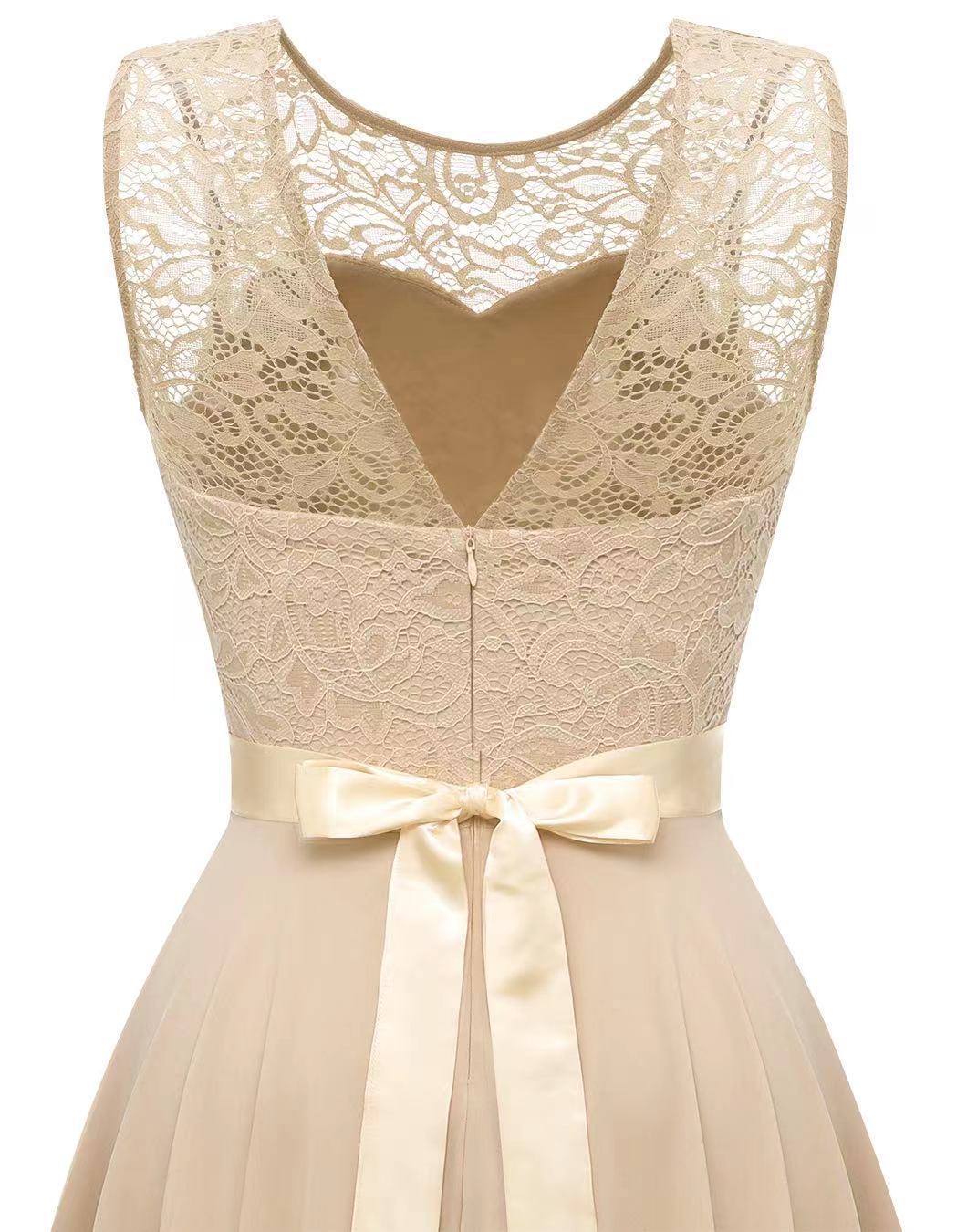 K New Sexy Lace Patchwork Maxi Dress Evening Gown For Women_ecoleips.com