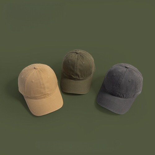 Men and Women Four Seasons Solid Color Duck Bill Hat Korean Style Simple Casual Matchable Cap Soft Top Curved Brim Small Face Highlight Hat