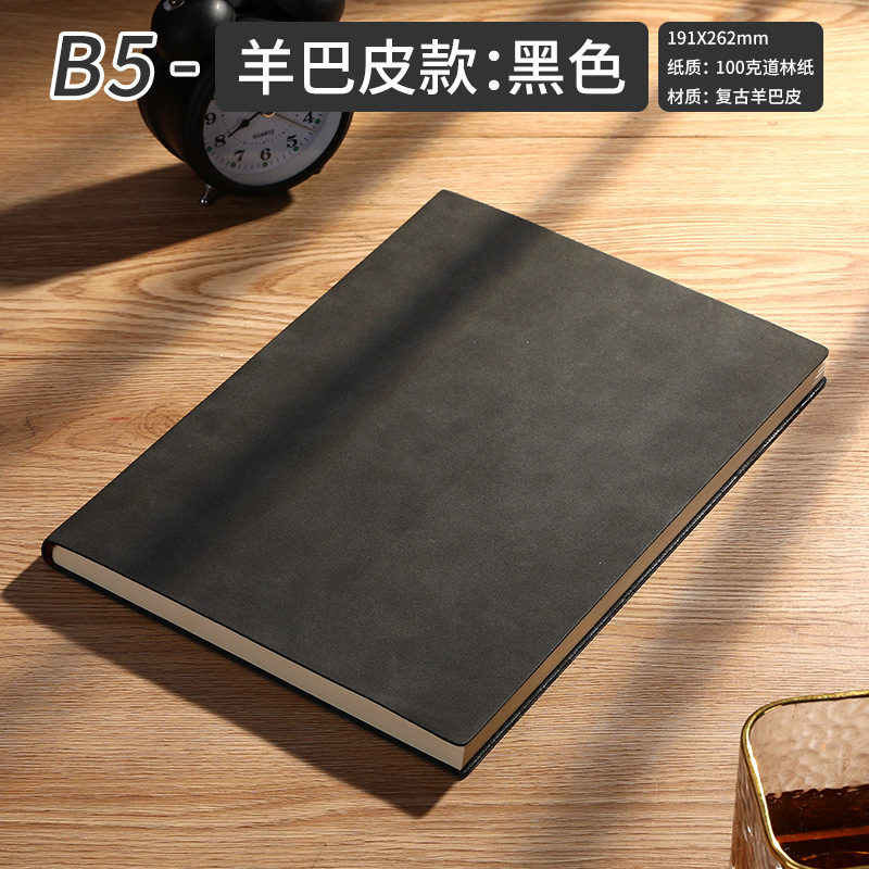 Sheepskin B5-black
