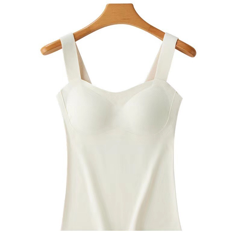 Chaleco térmico de terciopelo alemán, tirante de almacenamiento de calor de bloqueo de temperatura, ropa de otoño femenina, almohadilla de pecho sin marcas, ropa interior térmica en todas partes para mantenerse caliente