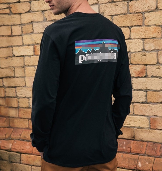 Logotipo de comercio exterior Classic Outdoor Mountain Series Camiseta de manga larga del mismo estilo para hombres y mujeres