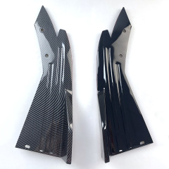 Car exterior modification, surrounded by carbon fiber pattern, rear corner anti-collision, anti-scratch rear lip, rear spoiler modification