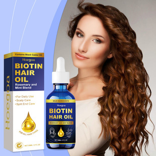 HOEGOA Rosemary Hair Care Essential Oil Nourishing and Moisturizing Dry and Irritated Hair Soft Hair Care Essential Oil